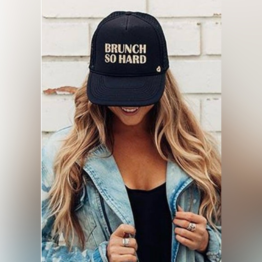 EUC! Mother Trucker & co. Women’s black trucker hat. SnapBack.